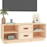 Szafka pod telewizor, 100x34x40 cm, lite drewno sosnowe