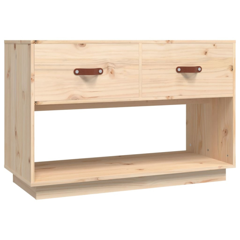 Szafka pod telewizor, 90x40x60 cm, lite drewno sosnowe
