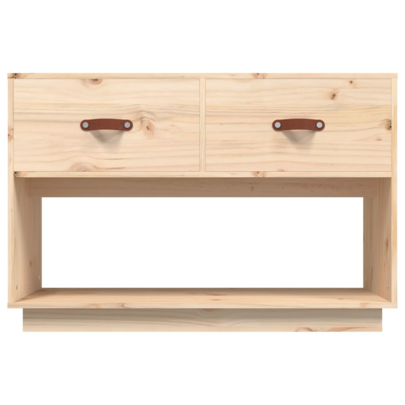Szafka pod telewizor, 90x40x60 cm, lite drewno sosnowe