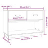 Szafka pod telewizor, 90x40x60 cm, lite drewno sosnowe