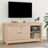 Szafka pod telewizor, 103x36,5x52 cm, lite drewno sosnowe