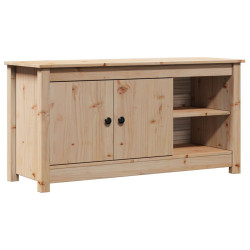 Szafka pod telewizor, 103x36,5x52 cm, lite drewno sosnowe