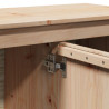 Szafka pod telewizor, 103x36,5x52 cm, lite drewno sosnowe