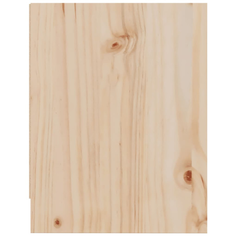Szafki nocne, 2 szt., 40x30,5x40 cm, lite drewno sosnowe