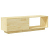 Szafka pod telewizor, 110x30x33,5 cm, lite drewno sosnowe