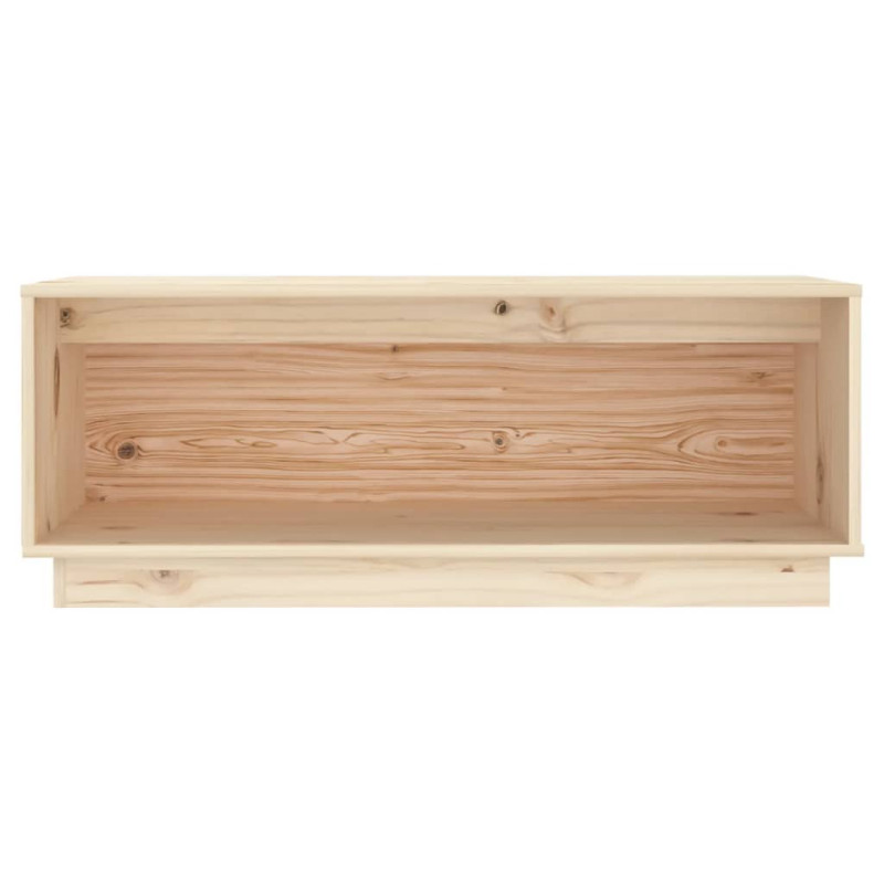 Szafka pod telewizor, 90x35x35 cm, lite drewno sosnowe