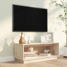 Szafka pod telewizor, 90x35x35 cm, lite drewno sosnowe