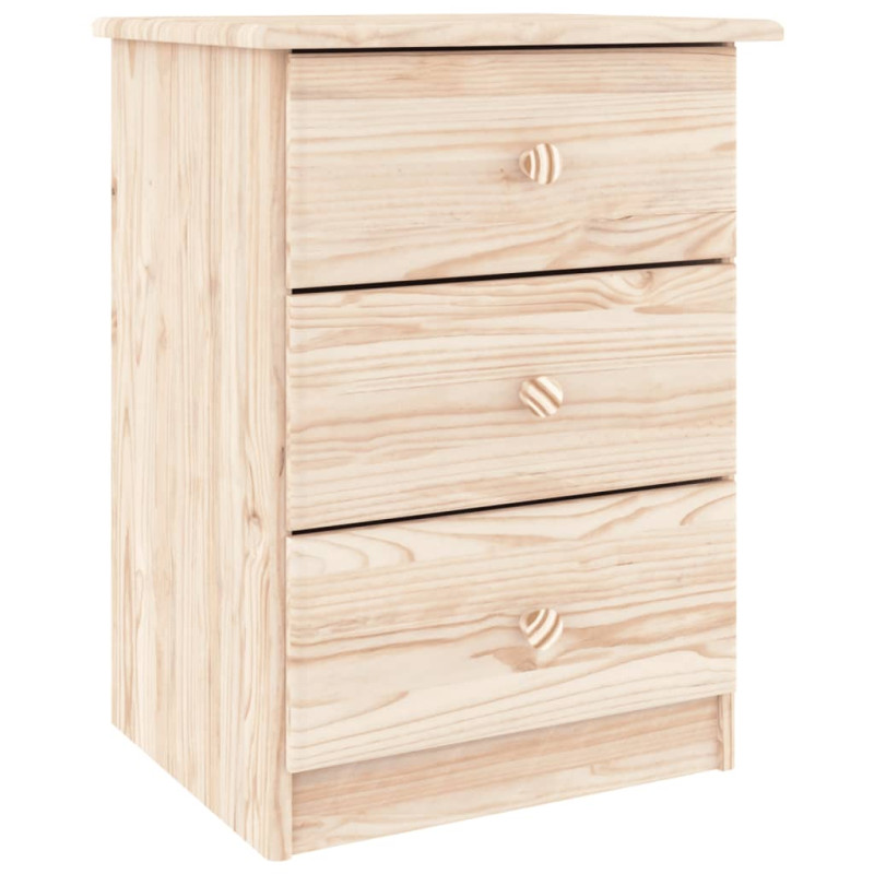 Szafka nocna ALTA, 41x35x55,5 cm, drewno sosnowe