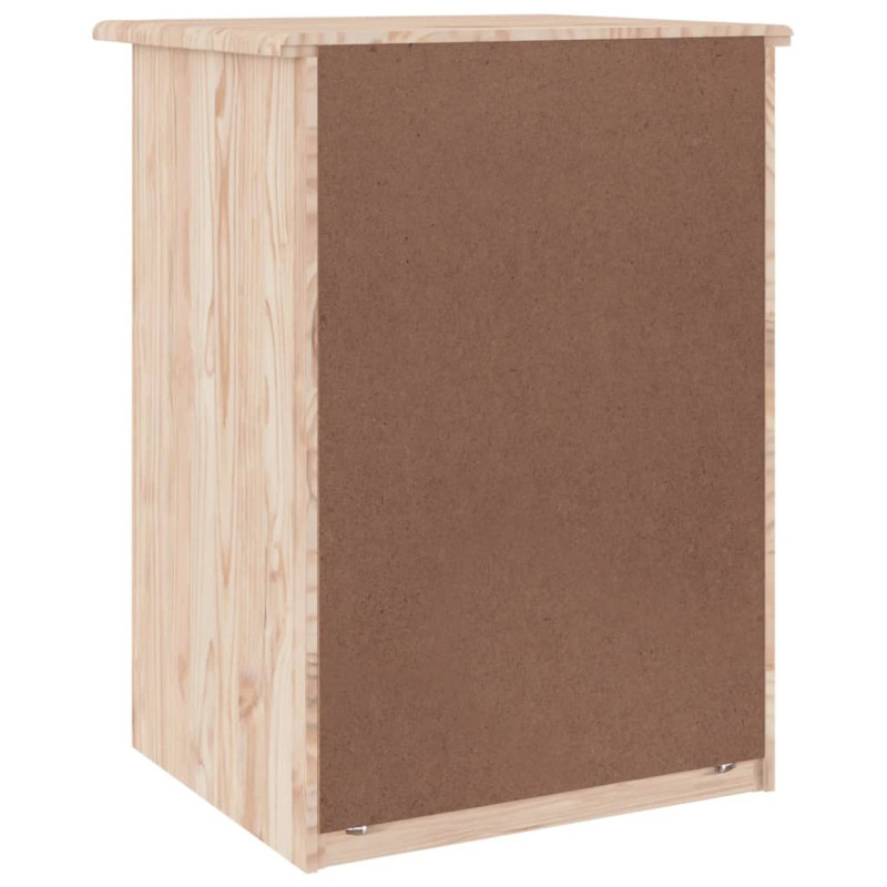 Szafka nocna ALTA, 41x35x55,5 cm, drewno sosnowe