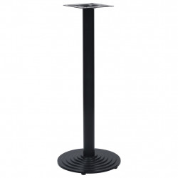 Noga stołu bistro czarna Ø43x107 cm żeliwo