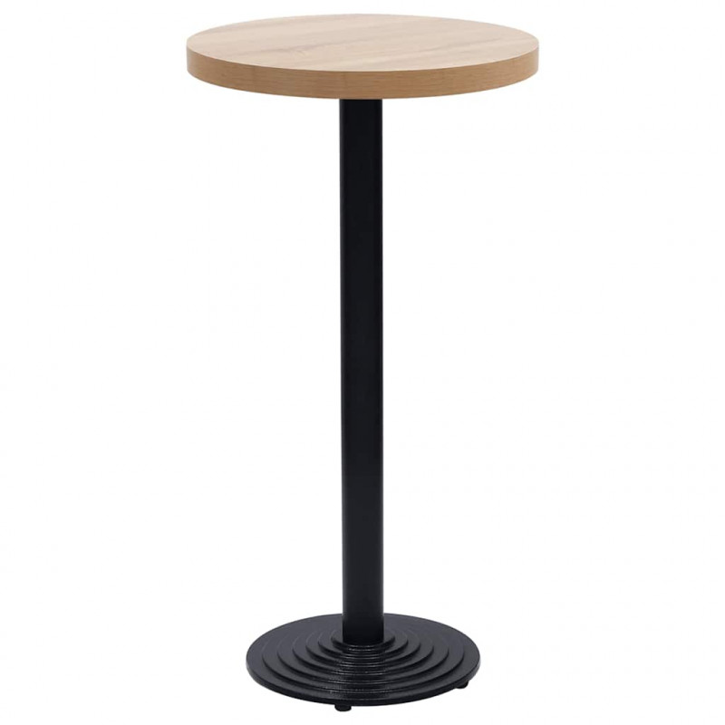 Noga stołu bistro czarna Ø43x107 cm żeliwo