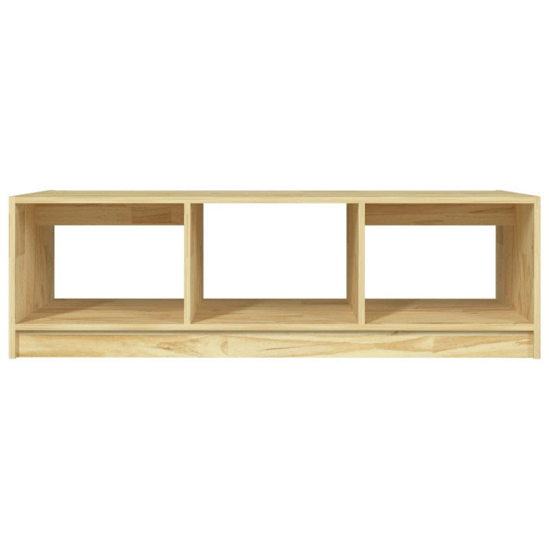 Stolik kawowy, 110x50x34 cm, lite drewno sosnowe