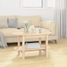 Stolik kawowy, 80x45x45 cm, lite drewno sosnowe