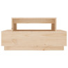 Stolik kawowy, 80x55x40,5 cm, lite drewno sosnowe