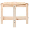 Stolik kawowy, 87x48x35 cm, lite drewno sosnowe