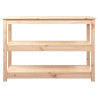 Stolik konsolowy, 110x40x74 cm, lite drewno sosnowe