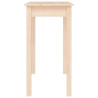Stolik konsolowy, 80x40x75 cm, lite drewno sosnowe