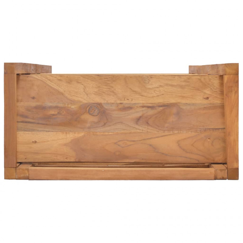 Regał, 60 x 30 x 120 cm, lite drewno tekowe