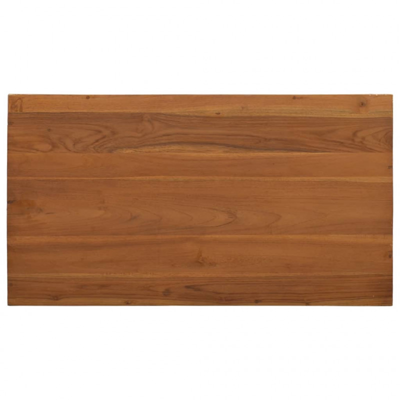 Stolik kawowy, 90 x 50 x 35 cm, lite drewno tekowe