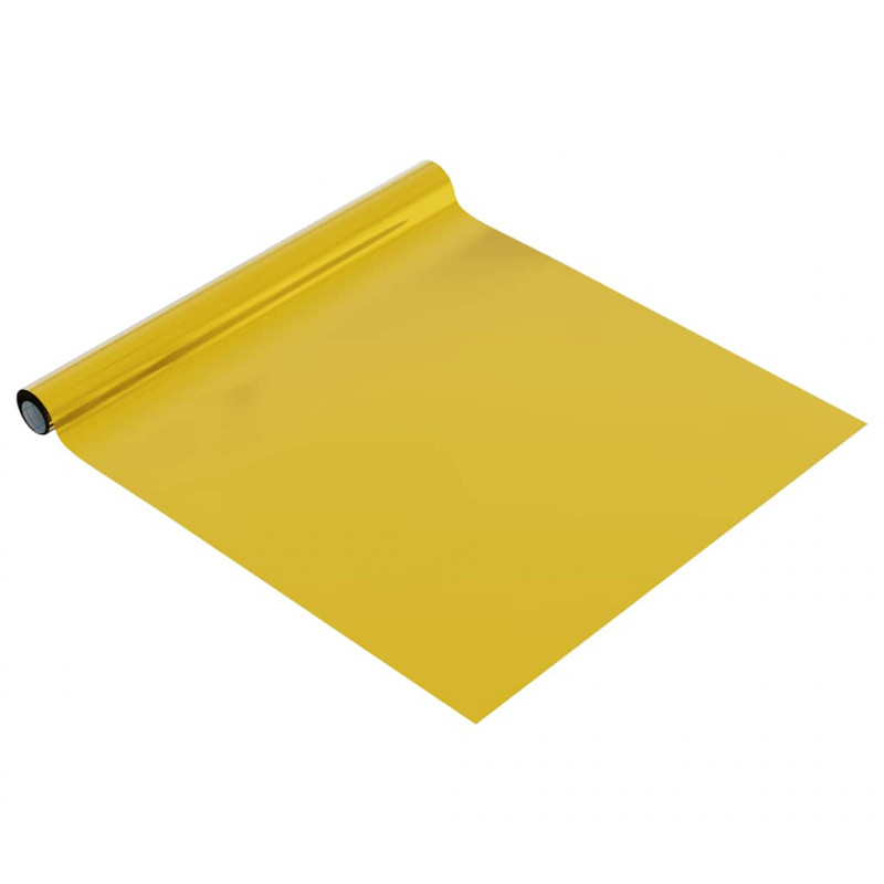Okleina meblowa, złota, wysoki połysk, 500x90 cm, PVC