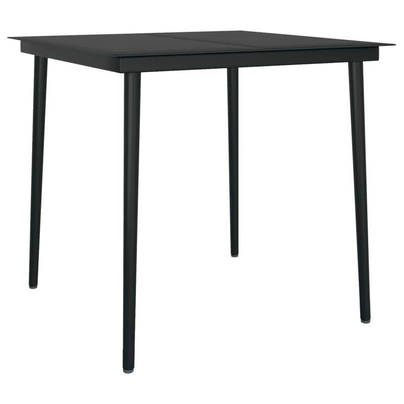 Zestaw do jadalni w ogrodzie 3 pcs Jasnoszary polirattan