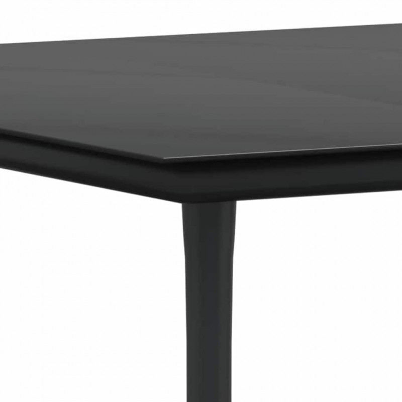 Zestaw do jadalni w ogrodzie 9 pcs Jasnoszary polirattan