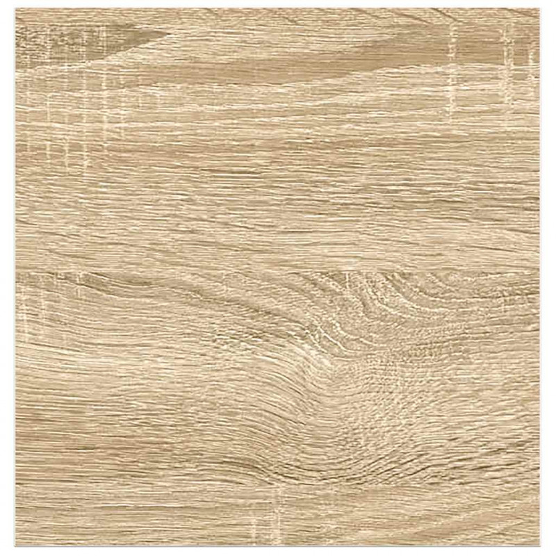 Półki ścienne, 2 szt., dębowo-białe, 23 x 23,5 x 3,8 cm, MDF