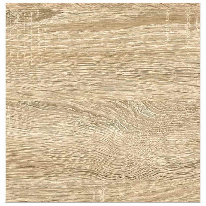 Półki ścienne, 4 szt., dębowo-białe, 23 x 23,5 x 3,8 cm, MDF