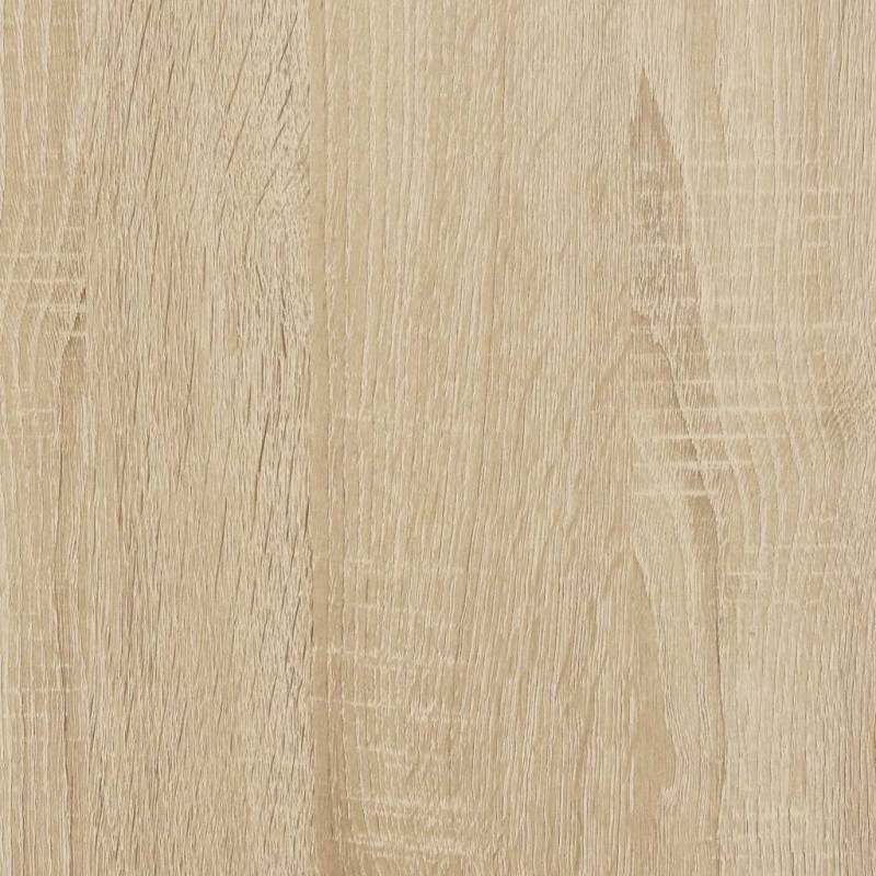 Półki ścienne, 4 szt., dębowo-białe, 23 x 23,5 x 3,8 cm, MDF