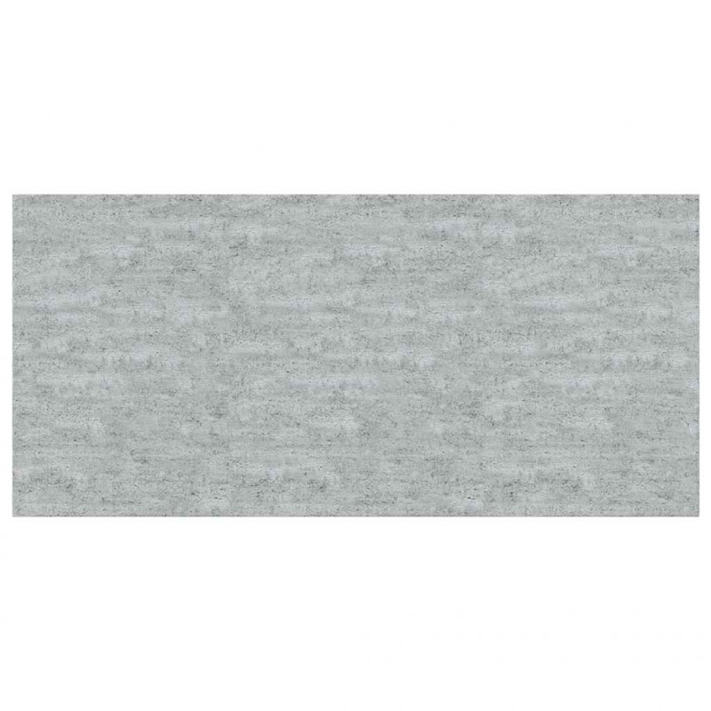 Półki ścienne, 2 szt., szarość betonu, 50x23x3,8 cm, MDF