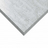Półki ścienne, 2 szt., szarość betonu, 50x23x3,8 cm, MDF