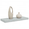 Półka ścienna, szarość betonu, 60x23,5x3,8 cm, MDF