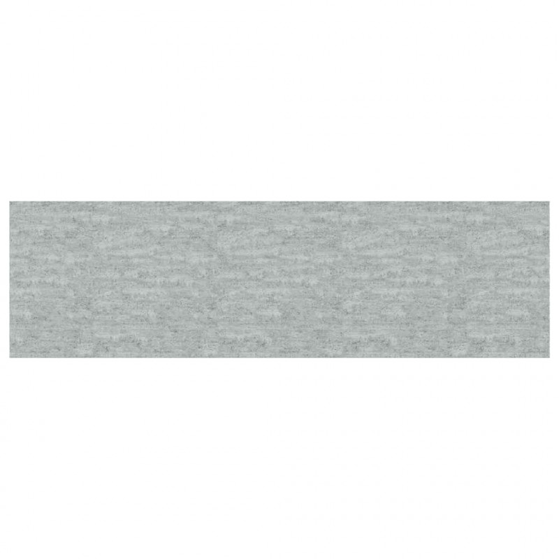 Półki ścienne, 4 szt., szarość betonu, 80 x 23,5 x 3,8 cm, MDF