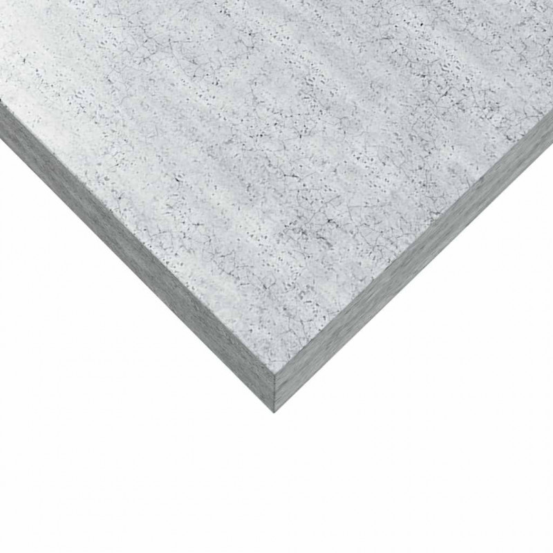 Półka ścienna, szarość betonu, 120 x 23,5 x 3,8 cm, MDF