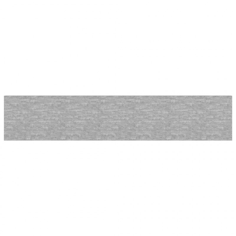 Półki ścienne, 4 szt., szarość betonu, 120 x 23,5 x 3,8 cm, MDF