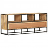 Szafka pod telewizor, 110x30x45 cm, surowe drewno mango