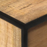 Szafka pod telewizor, 110x30x45 cm, surowe drewno mango