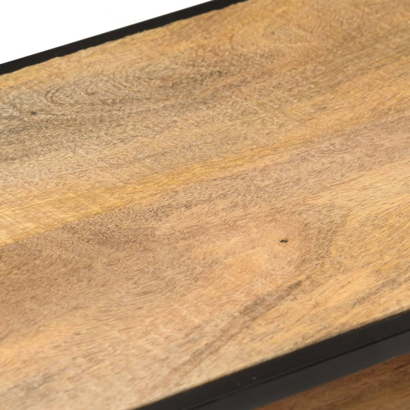 Szafka pod telewizor, 110x30x45 cm, surowe drewno mango