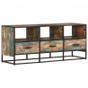 Szafka pod TV, 110x30x45 cm, lite drewno odzyskane