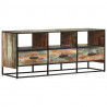 Szafka pod TV, 110x30x45 cm, lite drewno odzyskane
