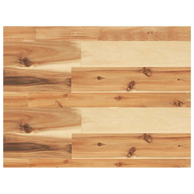 Półki ścienne, 2 szt., 40x30x4 cm, olejowane drewno akacjowe