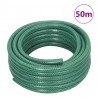 Wózek z bębnem na wąż i złączkami, 0,5", 50 m, zielony, PVC