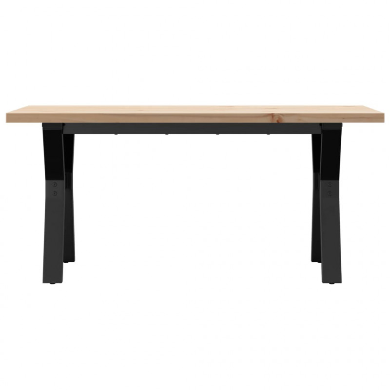 Stolik kawowy z nogami w kształcie litery Y 100x50x45,5 cm