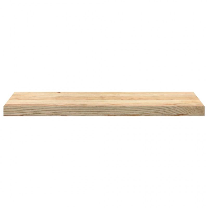Stopnie schodowe, 4 szt., surowe 80x25x2 cm lite drewno dębowe