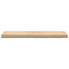 Stopnie schodowe, 4 szt., surowe 90x25x2 cm lite drewno dębowe