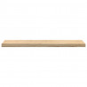 Stopnie schodowe, 4 szt., surowe 110x25x2 cm lite drewno dębowe