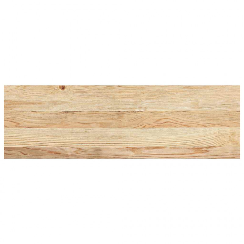 Stopnie schodowe, 8 szt., surowe 80x25x2 cm lite drewno dębowe