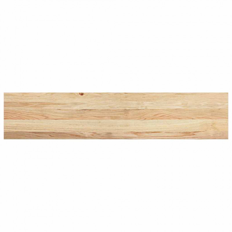 Stopnie schodowe, 8 szt., surowe 120x25x2 cm lite drewno dębowe