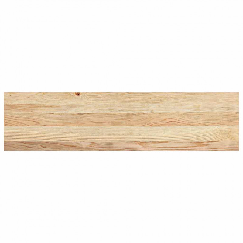 Stopnie schodowe, 8 szt., surowe 100x30x2 cm lite drewno dębowe