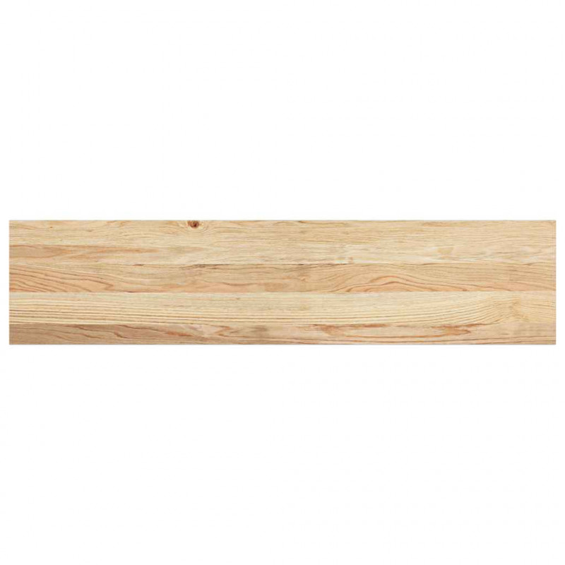 Stopnie schodowe, 8 szt., surowe 110x30x2 cm lite drewno dębowe